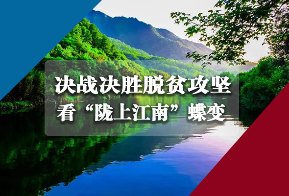 圖解|決戰(zhàn)決勝脫貧攻堅(jiān) 看隴南春天答卷 