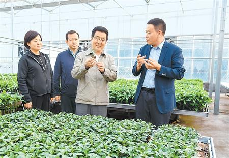 林鐸在民勤縣調研指導工作時強調 堅持生態(tài)優(yōu)先 培育特色產(chǎn)業(yè) 促進經(jīng)濟發(fā)展和生態(tài)保護雙贏