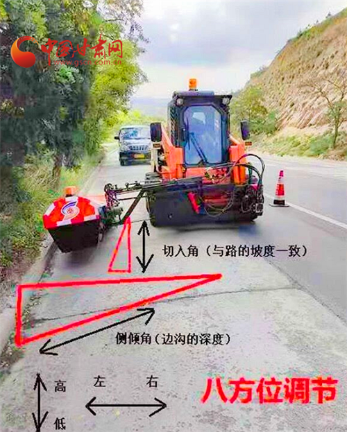 一車四專利 榆中公路段這輛最牛清掃車長這樣