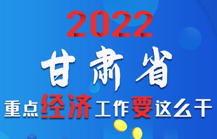 【甘快看·圖解】速覽！2022甘肅省重點(diǎn)經(jīng)濟(jì)工作要這么干！