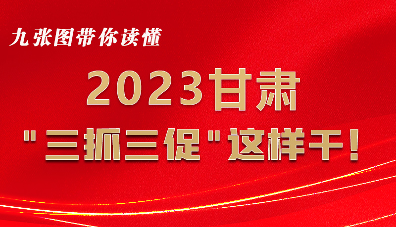 海報(bào)|九張圖帶你讀懂2023甘肅