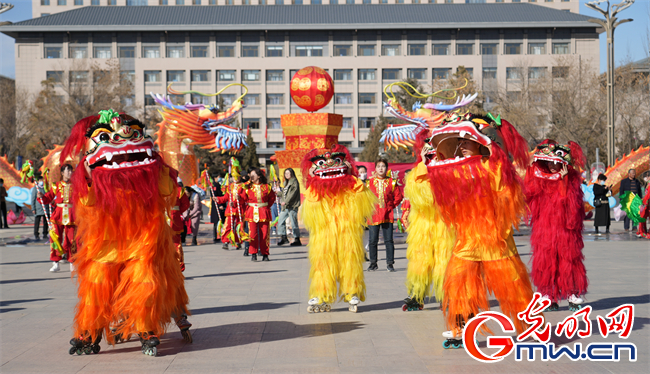 新春走基層｜甘肅金昌：傳統(tǒng)年俗添新彩 紅紅火火鬧新春