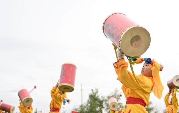 蘭州太平鼓進校園