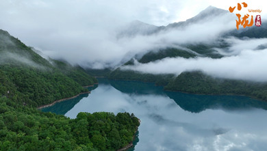 文縣天池：煙雨蒙蒙 美景如畫(huà)